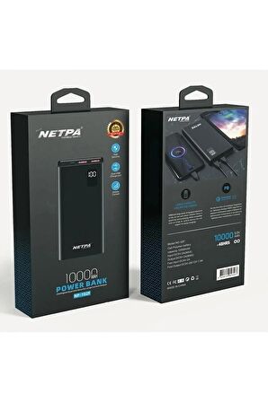 NetpaPremium Series 10000 Mah 18w Hızlı Şarj Powerbankc