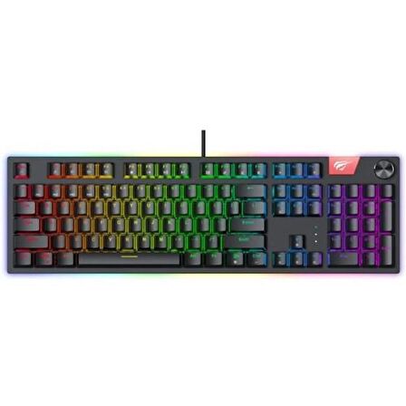 GameNote KB862L Kablolu Mekanik RGB Gaming Klavye  Siyah/USB/Mekanik/Arkadan Aydınlatmalı RGB