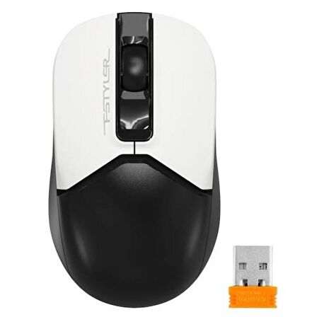 A4 Tech FG12S Optik Panda Nano Silent Kablosuz Mouse 1200 DPI  1AA Pil