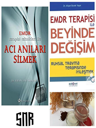 EMDR Terapisi Teknikleri ile Acı Anıları Silmek ve EMDR Terapisi ile Beyinde Değişim ( Mum Hediye )