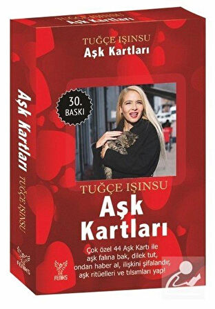 Aşk ve Cazibe Akademisi ile Aşk Kartları - Kahve Mum Hediyeli Set