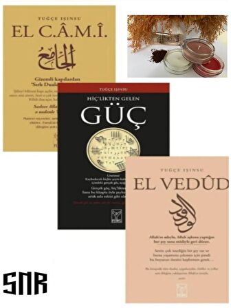 EL CAMİ - Hiç'likten Gelen Güç - El Vedud / Tuğçe Işınsu 3'lü Kitap Seti / ( Kahve ve Mum Hediyeli )