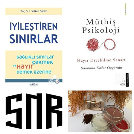 İyileştiren Sınırlar ve Müthiş Psikoloji ( Yanında Mum ve Kahve Hediyesi ile SETT )