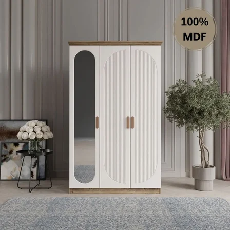 Soho 3 kapak MDF gardırop