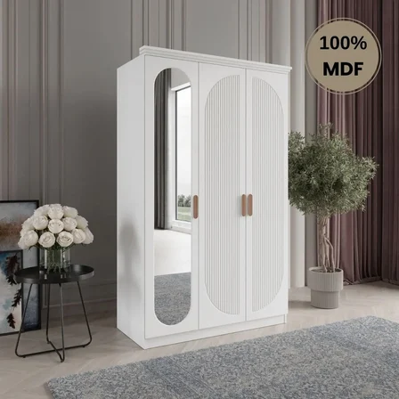 Soho 3 kapak MDF gardırop