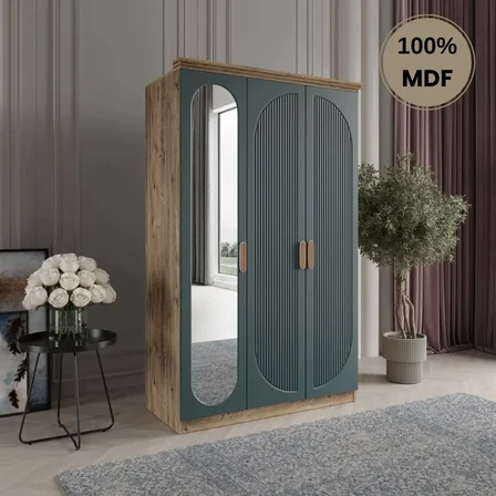 Soho 3 kapak MDF gardırop