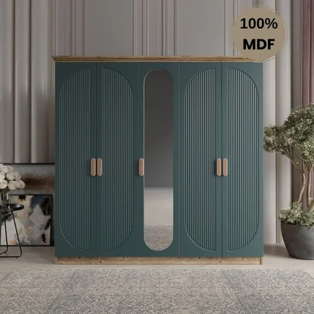 Soho 5 kapak MDF gardırop