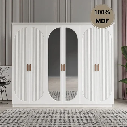 Soho 6 kapak MDF gardırop