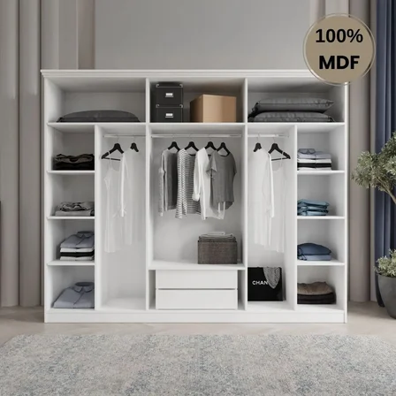 Soho 6 kapak MDF gardırop