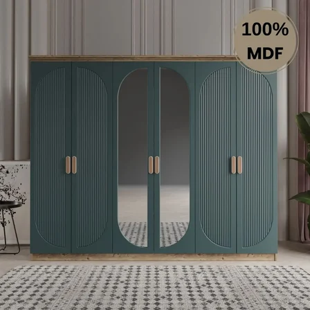 Soho 6 kapak MDF gardırop