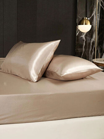 2 Adet Özel Seri İpek Saten Yastık Kılıfı 50x70 cm Lüks Konfor & İpeksi Şıklık