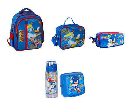 Sonic Okul Çantası (5 parça)