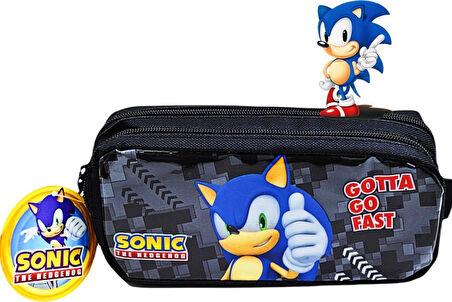 Sonic Anaokul Çantası ,Beslenme Çantası ,ve Kalem Kutu