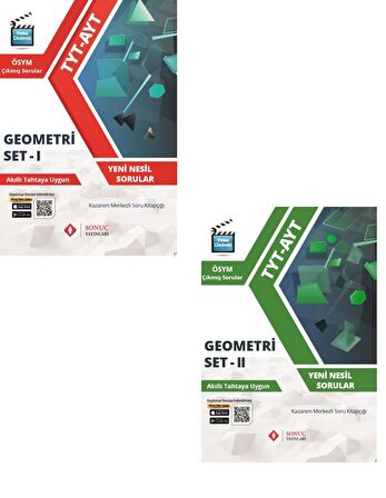 Tyt Ayt Geometri Modüler Set 1 - 2 Seti 2023