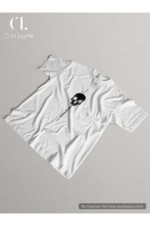 Nevermind Unisex Soul Black Oversize Tişört