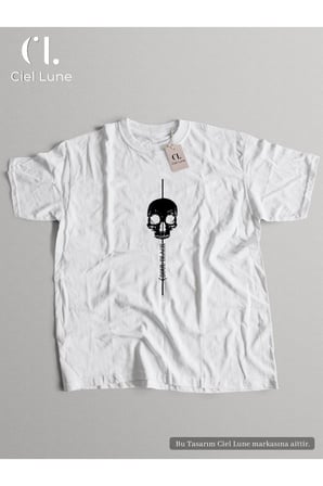 Unisex Soul Black Özel Tasarım - Oversize T-Shirt