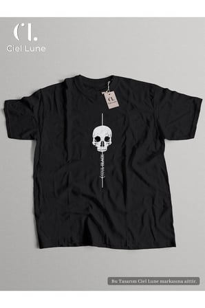 Nevermind Unisex Soul Black Oversize Tişört