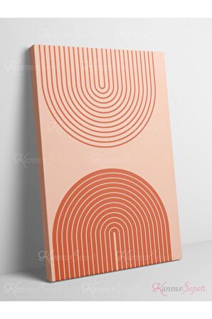Soyut Dekoratif Vintange Retro Bohe Bohem Boho Bohom Art Vektorel Abstract Color Canvas Kanvas Tablo