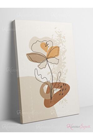 Soyut Dekoratif Vintange Retro Bohe Bohem Boho Bohom Art Vektorel Abstract Color Canvas Kanvas Tablo