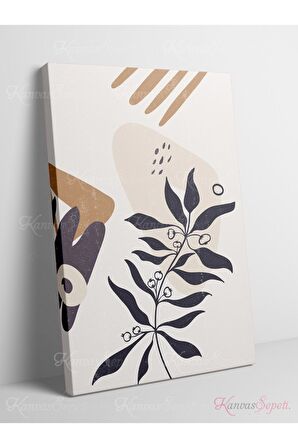 Soyut Dekoratif Vintange Retro Bohe Bohem Boho Bohom Art Vektorel Abstract Color Canvas Kanvas Tablo