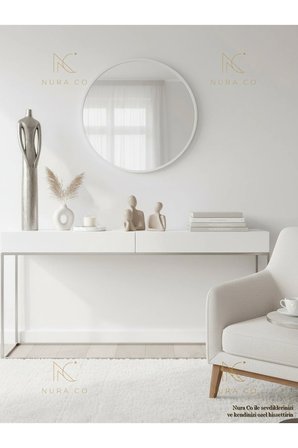 Nura Co Düşünen Adam 3'lü Soyut Figür Biblo Set Krem Reçine İnsan Figürlü Minimalist Dekoratif Obje