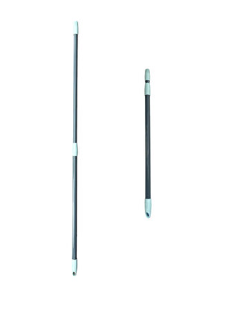 Yedek Telekopik Plastik Vidalı Mop Paspas Sapı - Kısa 70 - Uzun 120 Cm.