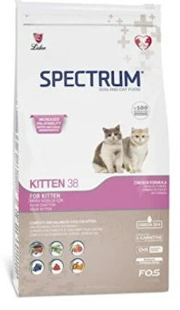 Spectrum Kitten 38 Tavuklu ve Balıklı 2 kg Yavru Kedi Maması