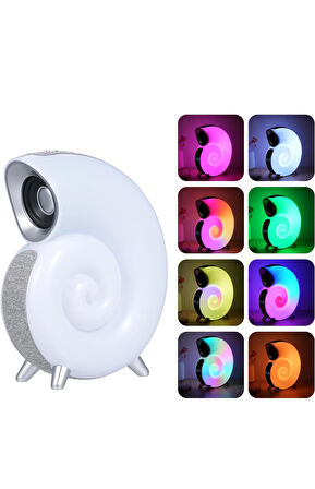 Taşınabilir Hoparlör Bluetooth Rgb Aydınlatma Müzik Alarm Hoparlör