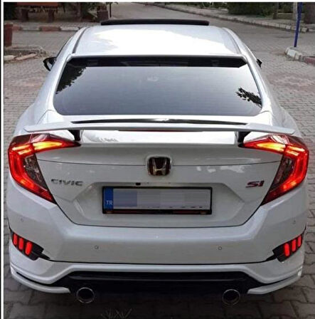 Honda Civic Fc5 16-21 Si Spoiler Boyasız