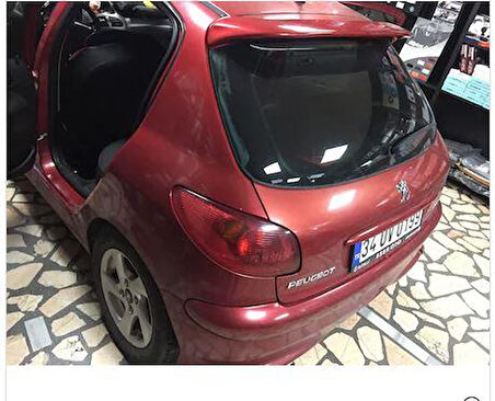 Peugeot 206 Oem Spoiler Pianobalck