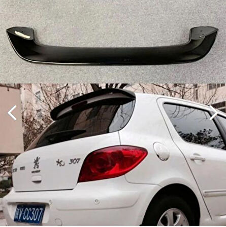 Peugeot 307 Bagaj üstü Spoiler Pianobalck