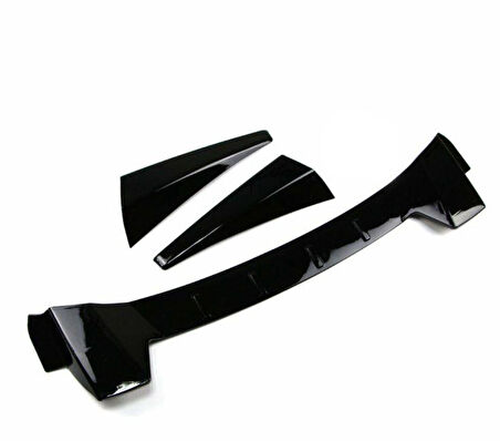 Honda Civic FC5 Typer Cam Üstü Spoiler Piano Black 2016-2021