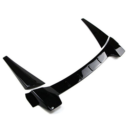 Honda Civic FC5 Typer Cam Üstü Spoiler Piano Black 2016-2021