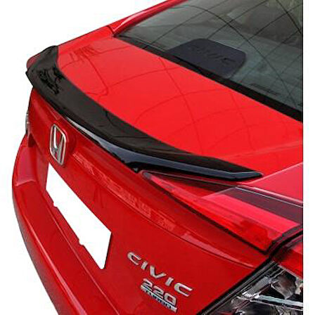 Honda Civic Fc5 Araca Özel Oem Spoiler Pianoblack Boyalı