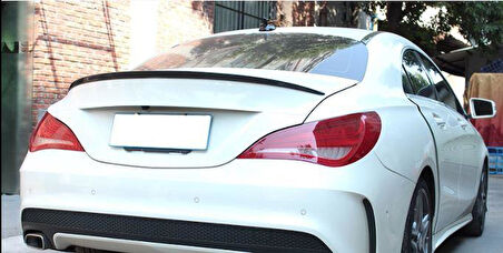 Mercedes W117 Oem Spoiler Pianoblack 