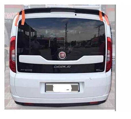 Fiat Doblo Oem Spoiler Pianoblack 
