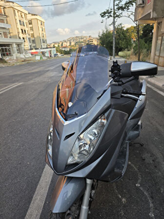 MOTOCAM Peugeot Satelis Siperlik Ön Cam 2006-2014 Model 63cm Füme Renkli 4mm