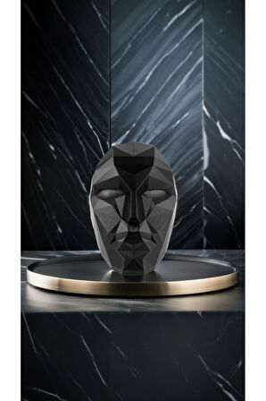 Giyilebilir Squıd Game Frontman Yönetici Maskesi Ağzı Kapalı Eğitici Oyuncaklar