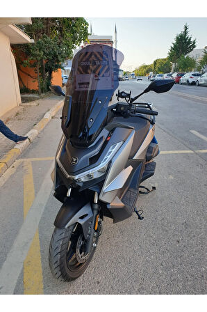 Voge SR3 Siperlik Ön Cam 2023 2024 Model 70cm Siyah Renkli 4mm