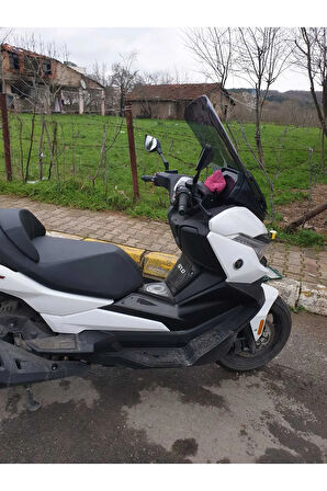 Voge SR4 Siperlik Ön Cam 2022 2024 Model 78cm Açıkfüme Renkli 4mm UZUN CAM