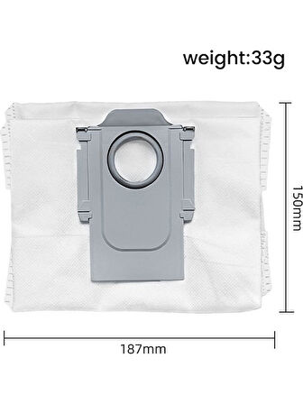 srfn ticaret Xiaomi Roborock S8 / S8 Plus (S8+) / S8PRO Uyumlu Komple Set (22 Parça)