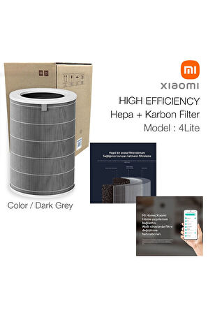 srfn ticaret Xiaomi Smart Air Purifier 4 Lite Uyumlu Hepa Filtre