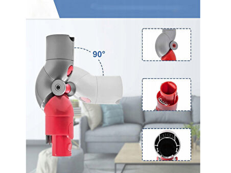 srfn ticaret Dyson Dik Süpürge Uyumlu Mobilya Altı Adaptörü