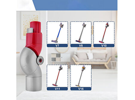 srfn ticaret Dyson V7 Uyumlu  Mobilya Altı Adaptörü Aparatı