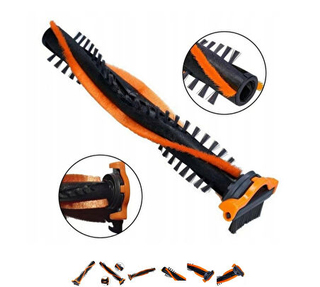 srfn ticaret Philips Speedpro Max AQUA  FC6903/01-FC6903/01R1-FC6904/01 Uyumlu Elektrikli Süpürge Yedek Rulo Fırça - 1 Adet