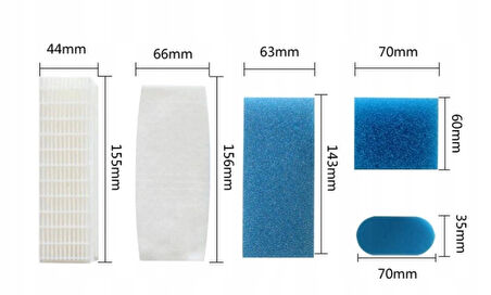 srfn ticaret Thomas Genius Uyumlu Süpürge Filtre Seti