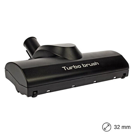 srfn ticaret Arnica bora ET11133 Uyumlu Turbo Brush Emici Başlık-Siyah