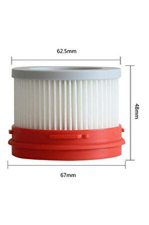 srfn ticaret Xiaomi Dreame V9/V9D/V10/V11/XR Kablosuz Süpürge Uyumlu Hepa Filtre - 1 Adet