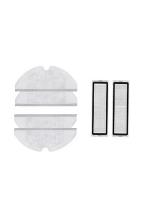 1c Vacuum Mop Uyumlu Set: 2 Adet Hepa Filtre - 4 Adet Fiber Mop Bezi