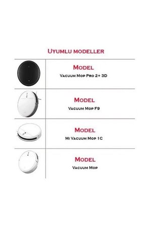 1c Vacuum Mop Uyumlu Set: 2 Adet Hepa Filtre - 4 Adet Fiber Mop Bezi